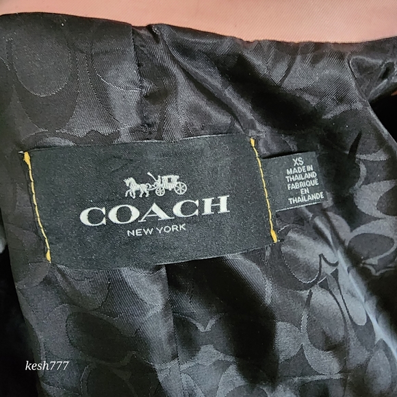 SOLD! Pink coach jacket - Picture 2 of 7